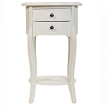 Белая тумба на фигурных ножках Shelby варинант исполнения - 1 | Loft Concept в Липецке