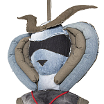 Кукла из джинсовой одежды и армейских палаток Rusalka Jeans&Tents варинант исполнения - 4 | Loft Concept в Липецке