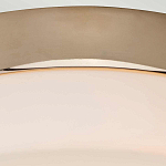 Потолочный светильник для ванных комнат с цилиндрическим плафоном из опалового стекла Elstead Lighting варинант исполнения - 10 | Loft Concept в Липецке