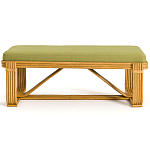 Скамья из ротанга с подушкой Mattia Rattan Bench варинант исполнения - 2 | Loft Concept в Липецке