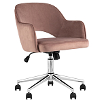 Кресло для компьютерного стола Veloury Pink варинант исполнения - 1 | Loft Concept в Липецке
