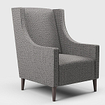 Мебельная ткань Шенилл серый цвет 142 см T4-46 варинант исполнения - 4 | Loft Concept в Липецке