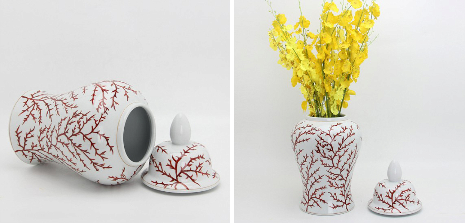 Ваза White Vase Branches Ваза White Vase Branches - Loft-Concept в Липецке