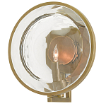 Бра круглое с прозрачным рельефным плафоном Crystal Prism варинант исполнения - 2 | Loft Concept в Липецке