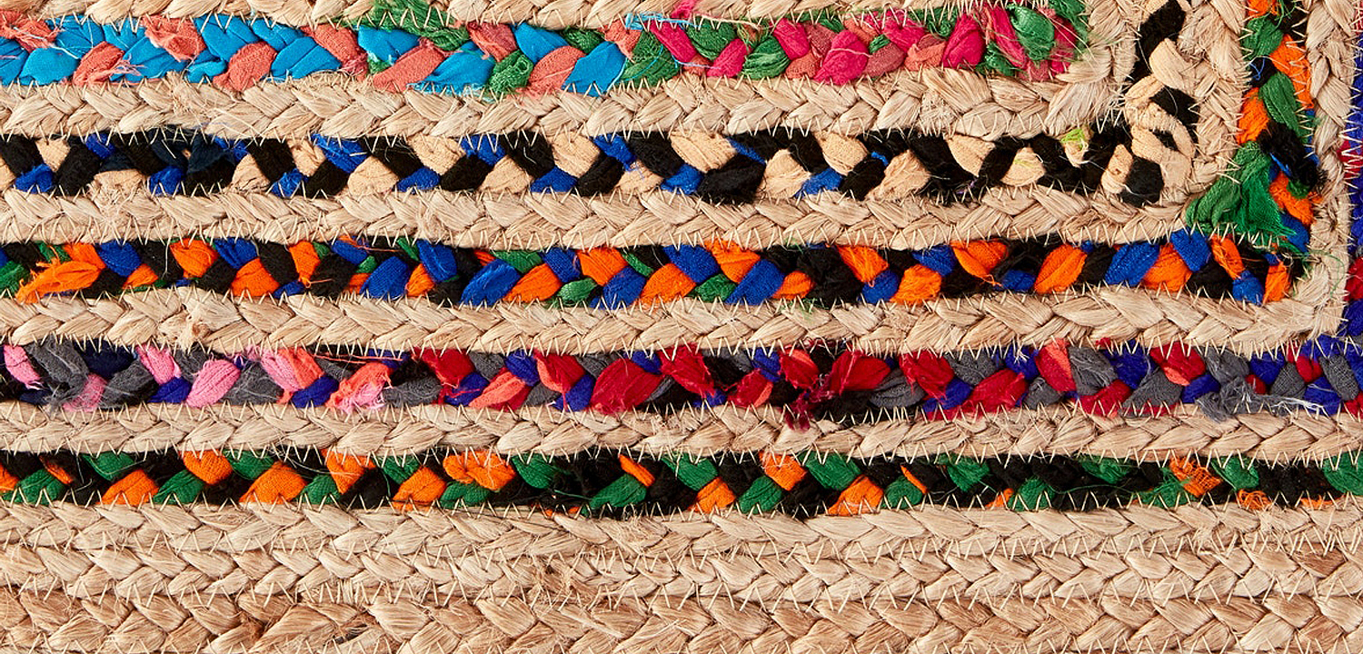 Ковер Carpet Track Multicolored джут и хлопок Ковер Carpet Track Multicolored джут и хлопок - Loft-Concept в Липецке
