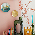 Статуэтка керамическая зеленого цвета Majero варинант исполнения - 4 | Loft Concept в Липецке