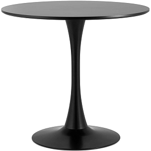 Стол обеденный Morwenna круглый цвет черный