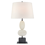 Настольная лампа на фигурном мраморном основании Conundrum варинант исполнения - 1 | Loft Concept в Липецке