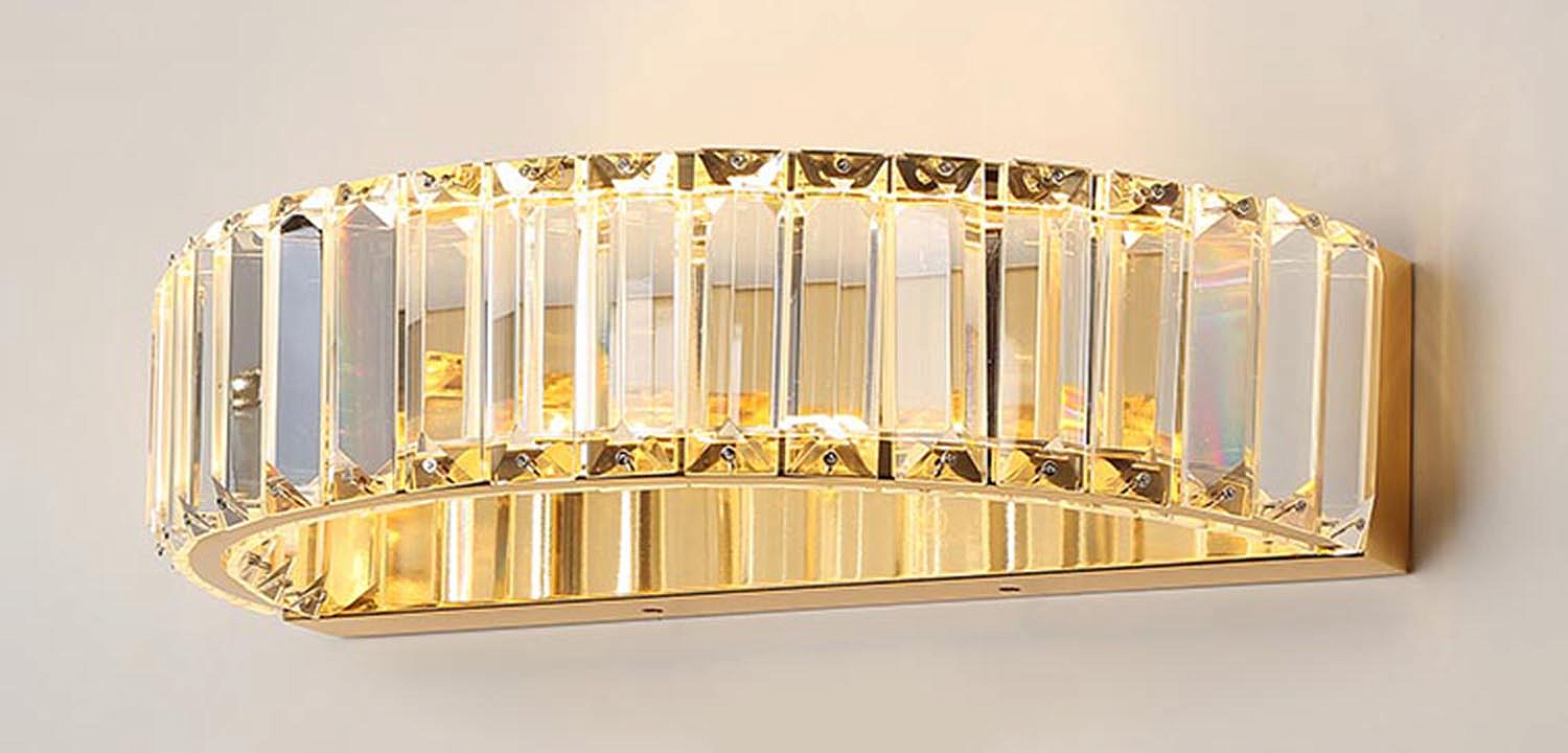 Бра Crystal Shine Linda Gold Wall Lamp A Бра Crystal Shine Linda Gold Wall Lamp A - Loft-Concept в Липецке