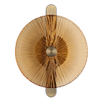 Бра с круглым стеклянным плафоном Gingham варинант исполнения - 2 | Loft Concept в Липецке