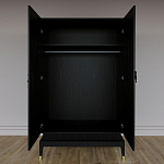 Платяной шкаф Elsa Dreams Black с 2-мя фасадами варинант исполнения - 3 | Loft Concept в Липецке