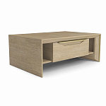 Стол журнальный с ящиками и открытыми полками Flowchart варинант исполнения - 2 | Loft Concept в Липецке
