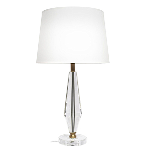 Настольная лампа с хрустальным основанием Diamond