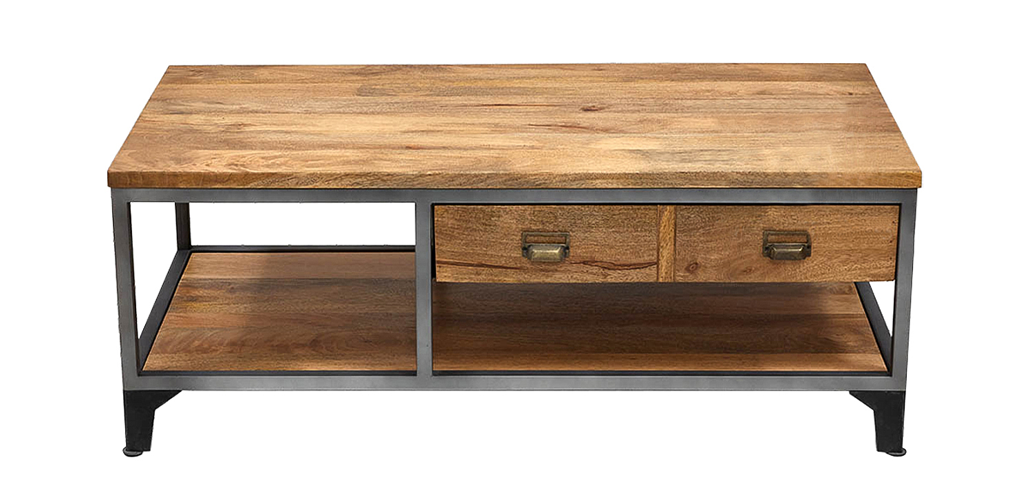 Кофейный стол в стиле лофт Russell Coffee Table Кофейный стол в стиле лофт Russell Coffee Table - Loft-Concept в Липецке