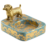 Пепельница фарфоровая Dog варинант исполнения - 1 | Loft Concept в Липецке