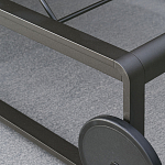 Шезлонг на металлическом каркасе с регулируемой спинкой GUELL Sunbed варинант исполнения - 6 | Loft Concept в Липецке