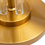 Торшер металлический со стеклянным основанием Intersection варинант исполнения - 3 | Loft Concept в Липецке