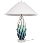 Настольная лампа с абажуром Green Wave варинант исполнения - 3 | Loft Concept в Липецке