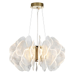 Люстра с декором в виде крупных рельефных лепестков 80 см Ethereal Bloom варинант исполнения - 4 | Loft Concept в Липецке