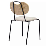 Стул с мягким сиденьем Stool Loft Light Brown варинант исполнения - 3 | Loft Concept в Липецке