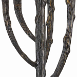 Торшер с цилиндрическим абажуром на каркасе в виде корня растения Curling Light варинант исполнения - 1 | Loft Concept в Липецке