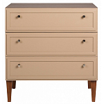 Комод бежевый из массива бука с 3-мя ящиками Wenge Light варинант исполнения - 2 | Loft Concept в Липецке
