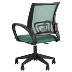 Офисное кресло с основанием из черного пластика Desk chairs Green варинант исполнения - 5 | Loft Concept в Липецке