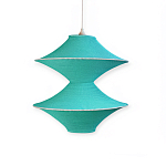 Подвесной вязаный бирюзовый светильник «Звезда Востока 02» варинант исполнения - 2 | Loft Concept в Липецке