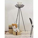 Торшер с трехъярусным плафоном из металлической сетки Metal Mesh Floor Lamp варинант исполнения - 3 | Loft Concept в Липецке
