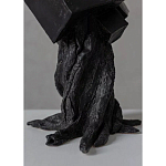 Скульптура «Окаменелый рост», Черный объект варинант исполнения - 3 | Loft Concept в Липецке