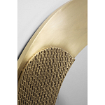 Зеркало золотое со вставками в виде геометрических фигур варинант исполнения - 3 | Loft Concept в Липецке