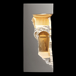 Встраиваемый в стену гипсовый светильник под покраску в античном стиле Antiquity Athena варинант исполнения - 7 | Loft Concept в Липецке