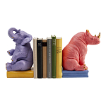 Держатель для книг Elephant and Rhinoceros Bookend варинант исполнения - 1 | Loft Concept в Липецке