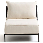 Уличное кресло Alaric Armchair Black варинант исполнения - 2 | Loft Concept в Липецке