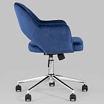 Кресло для компьютерного стола Veloury Blue варинант исполнения - 3 | Loft Concept в Липецке