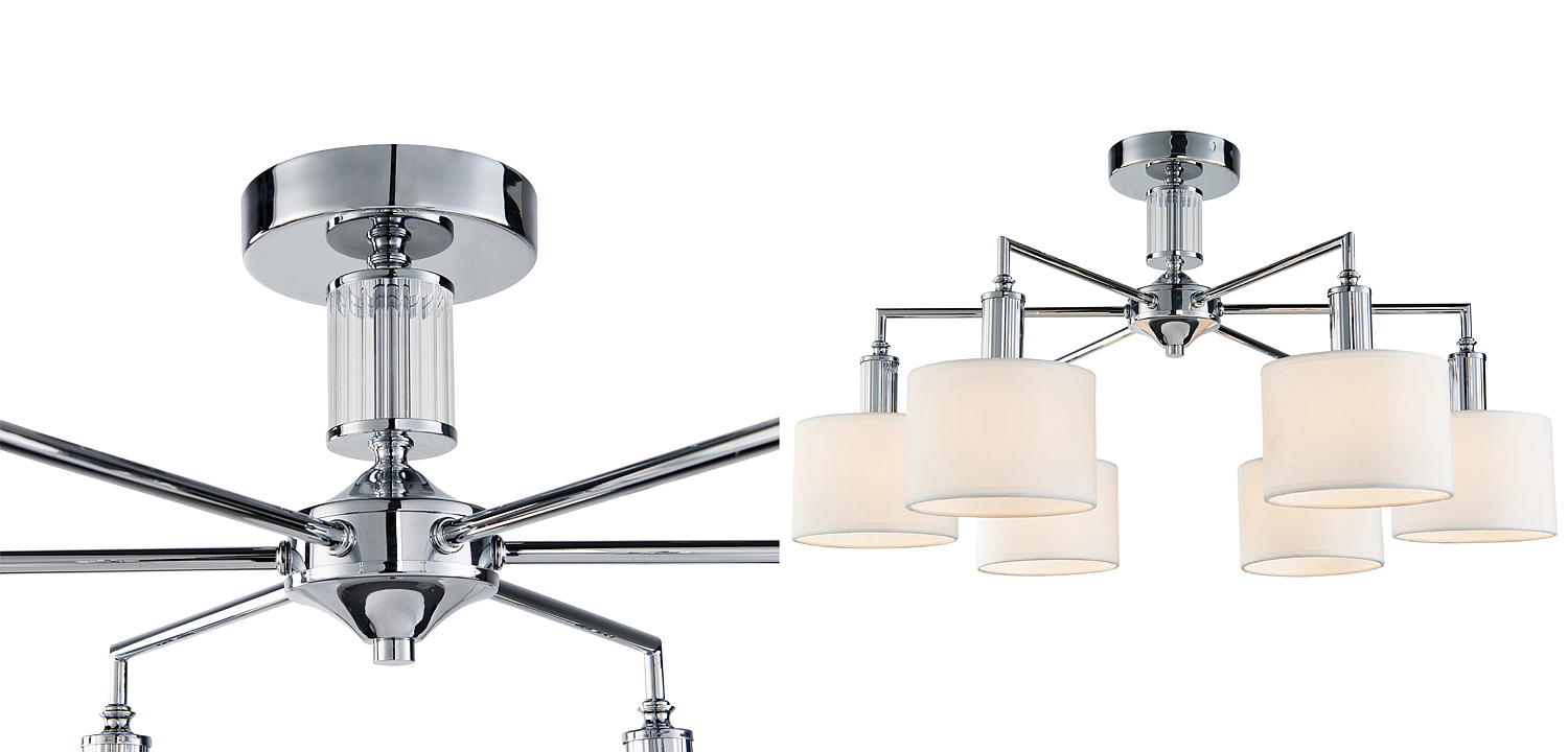 Люстра Laurent Chandelier white 65 Люстра Laurent Chandelier white 65 - Loft-Concept в Липецке