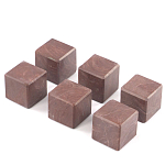 Камни для охлаждения виски из красного лемезита Natural Stone Cube варинант исполнения - 3 | Loft Concept в Липецке