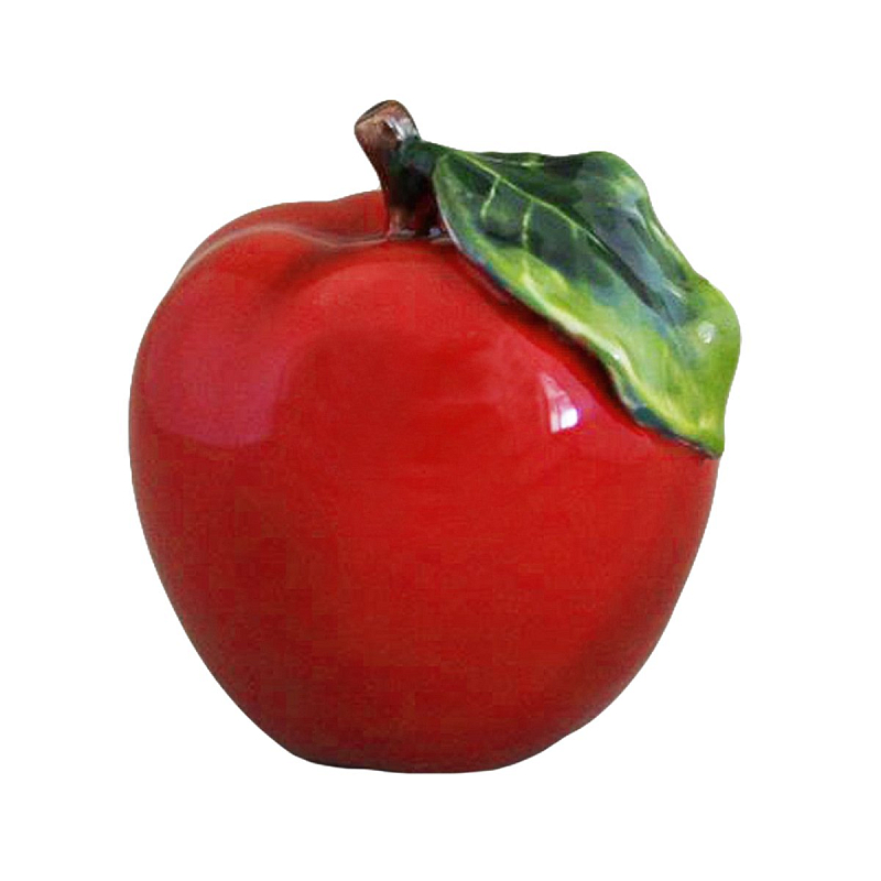Статуэтка Porcelain Apple Красный Статуэтка Porcelain Apple Красный в Липецке | Loft Concept