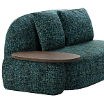 Двухместный модульный диван Orus со столиком  варинант исполнения - 4 | Loft Concept в Липецке