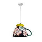 Подвесные светильники в виде чаши с цветочным орнаментом Flower Reversal варинант исполнения - 3 | Loft Concept в Липецке