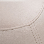 Кресло без подлокотников бежевое с принтом Macrocosm варинант исполнения - 4 | Loft Concept в Липецке