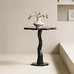 Дизайнерский журнальный стол в виде чёрного цветка Ludox варинант исполнения - 1 | Loft Concept в Липецке