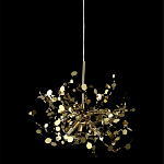 Подвесной светильник с металлическими круглыми элементами Terzani Argent варинант исполнения - 7 | Loft Concept в Липецке