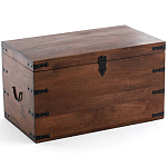 Деревянный сундук из массива манго Fabian Mango Chest варинант исполнения - 1 | Loft Concept в Липецке