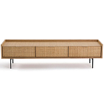 ТВ-тумба с плетеным декором Buckley Wicker TV Stand варинант исполнения - 1 | Loft Concept в Липецке