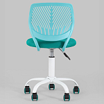 Яркий компьютерный стул Tropica Turquoise варинант исполнения - 4 | Loft Concept в Липецке