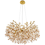 Люстра с хрустальными подвесками Fairytree Gold Crystal Chandelier 10 варинант исполнения - 2 | Loft Concept в Липецке