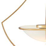 Люстра золотая светодиодная Graduated Bell варинант исполнения - 1 | Loft Concept в Липецке