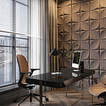 Гипсовая 3D панель с принтографией PM-22 варинант исполнения - 3 | Loft Concept в Липецке