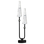 Настольная лампа с прозрачными плафонами из стекла Umbrella варинант исполнения - 1 | Loft Concept в Липецке